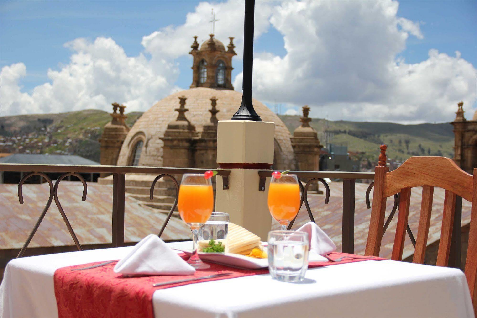 Conde De Lemos Hotel Пуно Ресторан фото