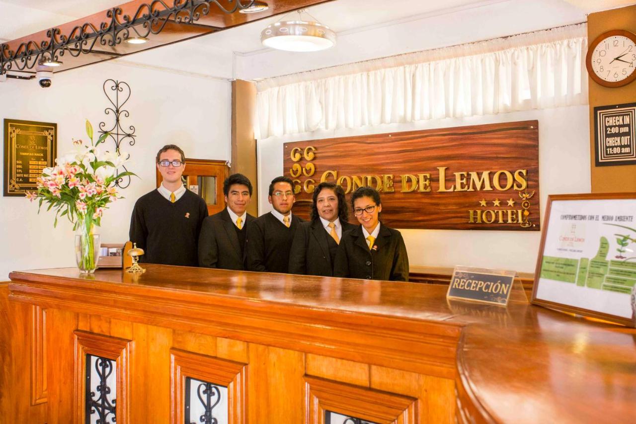 Conde De Lemos Hotel Пуно Экстерьер фото